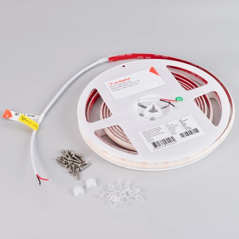 Лента светодиодная герметичная RTW-SEW-A304-10mm 24V Warm2700 (25 W/m, IP65, 2835, 5m) (Arlight, 5 лет)