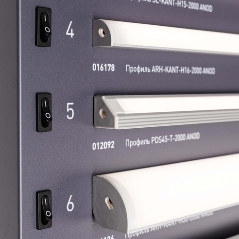 Стенд Профиль Накладной LUX-E9-1760x600mm (Arlight, -)