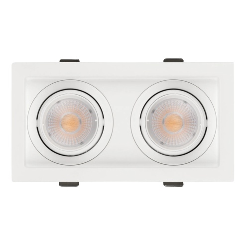Светильник MS-VORTEX-BUILT-S170x90-2x12W Day4000 (WH-WH, 40 deg, 230V) (Arlight, IP20 Металл, 5 лет)