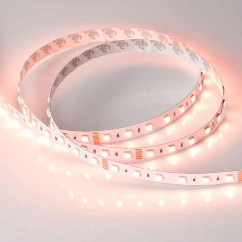 Лента светодиодная RT-B60-12mm 24V RGBW-Day-4-in-1 (19.2 W/m, IP20, 5060, 5m) (Arlight, Открытый)