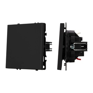 Механизм выключателя одноклавишный проходной SWT-NOBE-MKP1-SFPL-BK (230V, 10A) (Arlight, -)