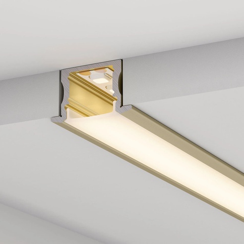 Профиль ARH-LINE-2315-F-2000 ANOD GOLD (Arlight, Алюминий)