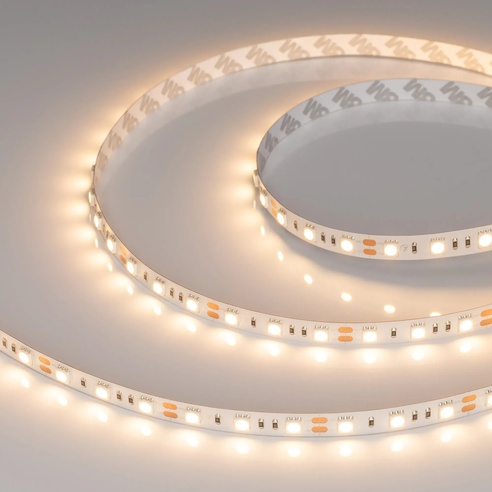 Лента светодиодная RT-B60-10mm 12V Warm2700 (14.4 W/m, IP20, 5060, 5m) (Arlight, 14.4 Вт/м, IP20)