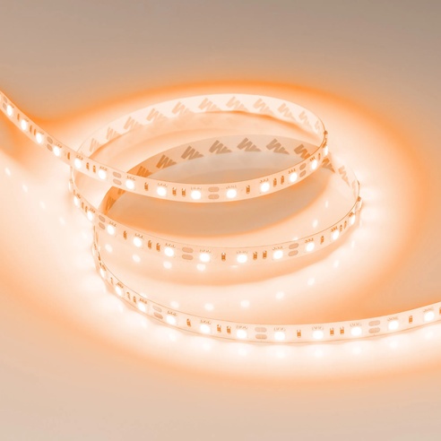 Лента светодиодная RT-B60-10mm 12V Orange (14.4 W/m, IP20, 5060, 5m) (Arlight, Открытый)