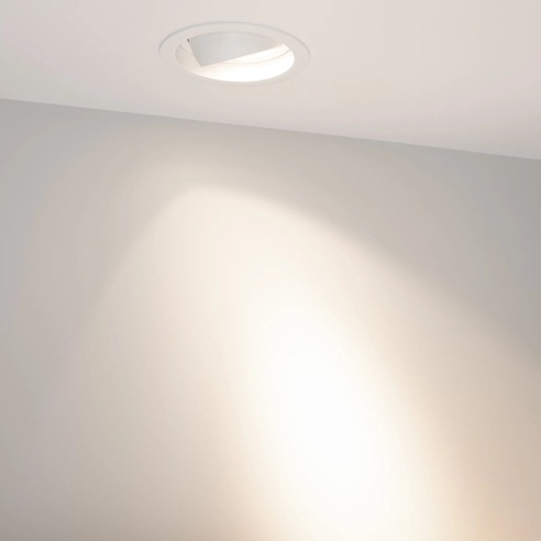 Светильник MS-VORTEX-BUILT-R135-30W Day4000 (WH-WH, 17 deg, 230V) (Arlight, IP20 Металл, 5 лет)