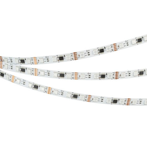 Лента DMX-B60-10mm 12V RGB-PX3 (14 W/m, IP20, 5m) (Arlight, -)