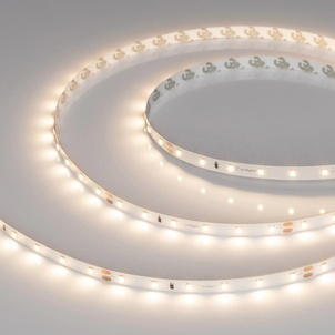 Лента светодиодная UL-A60-8mm 24V Warm3000 (4.8 W/m, IP20, 5m) (Arlight, 7 лет)