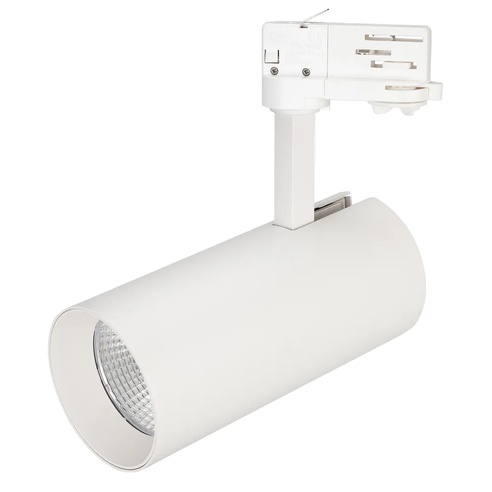 Светильник SP-POLO-TRACK-LEG-R85-15W Day4000 (WH-WH, 40 deg) (Arlight, IP20 Металл, 3 года)