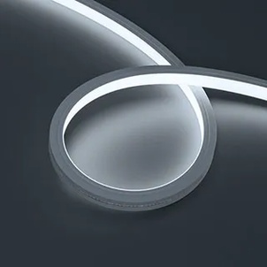 Лента герметичная MOONLIGHT-PRO-TOP-X320-13x12mm 48V White6000 (9.6 W/m, IP67, 30m, wire x2) (Arlight, Вывод боковой, 7 лет)