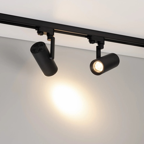Светильник LGD-URANUS-4TR-R75-18W/25W Warm3500-MIX (BK, 20-50 deg, side holder, 230V) (Arlight, IP20 Металл, 5 лет)
