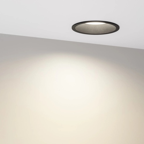 Светильник MS-BREEZE-BUILT-R104-12W Day4000 (BK, 85 deg, 230V) (Arlight, IP20 Металл, 5 лет)