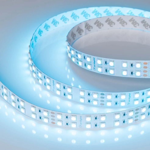 Лента светодиодная RT-B144-19mm 24V RGB (34.4 W/m, IP20, 5060, 5m) (Arlight, Открытый)