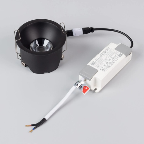 Светильник MS-HARBOR-R82-10W Day4000 (BK, 36 deg, 230V) (Arlight, IP20 Металл, 5 лет)
