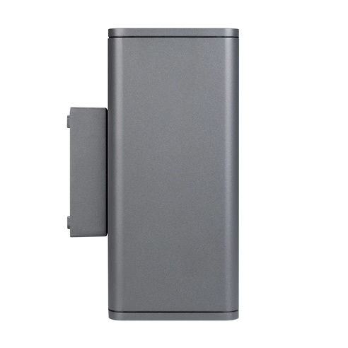 Светильник LGD-EVO-WALL-TWIN-S100x100-2x12W Warm3000 (GR, 44 deg, 230V) (Arlight, IP54 Металл, 3 года)