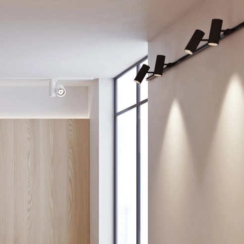 Светильник SP-POLO-TRACK-PIPE-R65-8W Day4000 (BK-BK, 40 deg) (Arlight, IP20 Металл, 3 года)