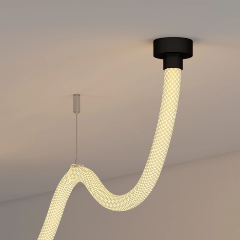 Силиконовый профиль WPH-FLEX-D22-360deg-S8-5m WHITE (Arlight, Силикон)