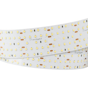 Лента светодиодная S2-2500 24V Warm 3000K 52mm (2835, 420 LED/m, LUX) (Arlight, 30 Вт/м, IP20)