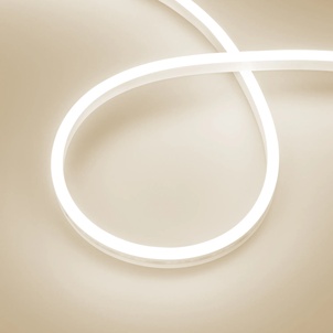 Лента светодиодная герметичная AURORA-PS-A120-12x6mm 24V Day4000 (10 W/m, IP65, 2835, 5m) (Arlight, Силикон)