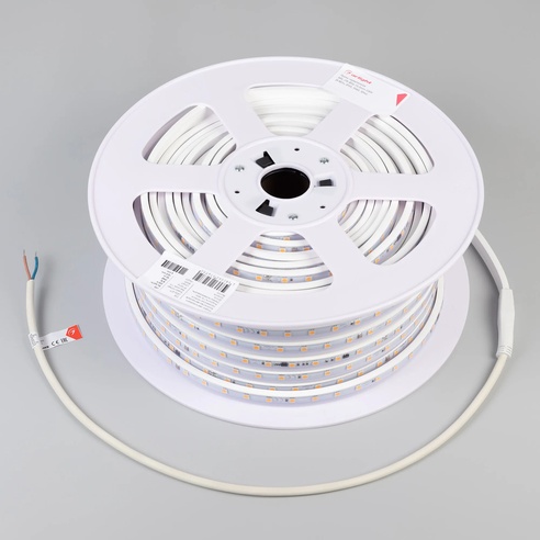 Лента светодиодная герметичная ARL-PV-B54-15.5mm 230V Day4000 (8 W/m, IP65, 5060, 10m) (Arlight, -)