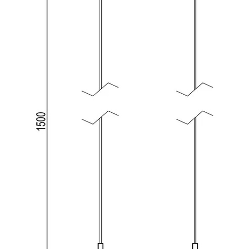 Подвес ART-APRIORI-HANG-TUBE-L1500 (BK) (Arlight, IP20 Металл, 3 года)