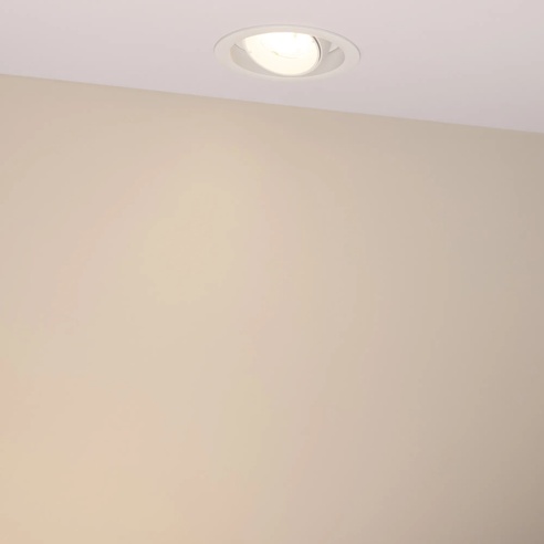 Светильник MS-VORTEX-BUILT-R110-20W Warm3000 (WH-WH, 40 deg, 230V) (Arlight, IP20 Металл, 5 лет)