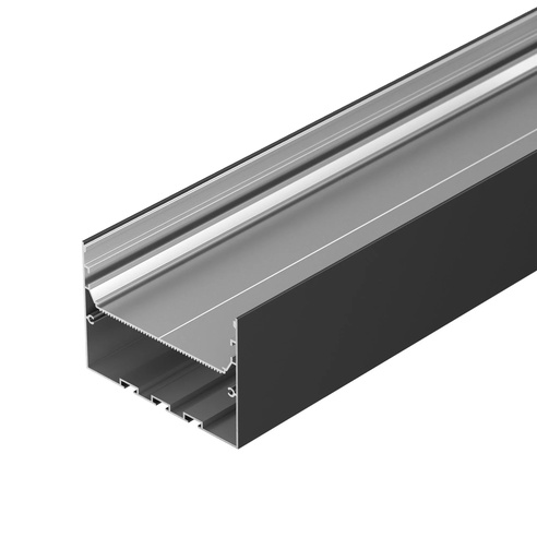 Профиль POWER-W100H70-2000 BLACK (Arlight, Алюминий)