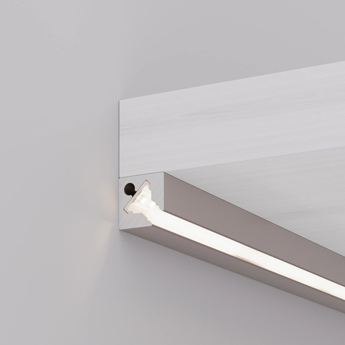 Профиль c экраном SL-KANT-H10-SQUARE-2000 CHAMPAGNE GOLD (Arlight, Алюминий+пластик)