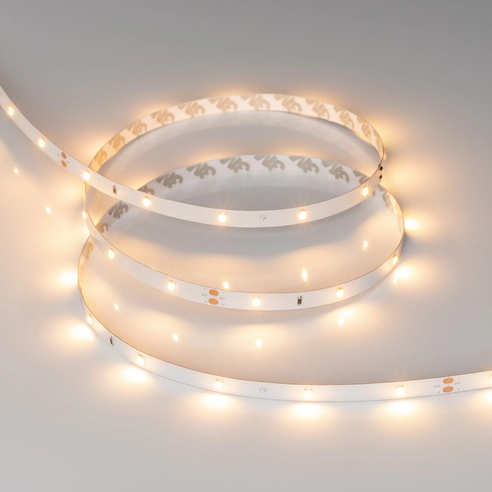 Лента светодиодная RT-A30-8mm 24V Warm2700 (2.9 W/m, IP20, 2835, 5m) (Arlight, 2.9 Вт/м, IP20)