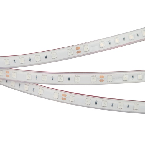 Лента светодиодная герметичная RTW-PFS-B60-13mm 24V Blue (14.4 W/m, IP68, 5060, 5m) (Arlight, 14.4 Вт/м, IP68)