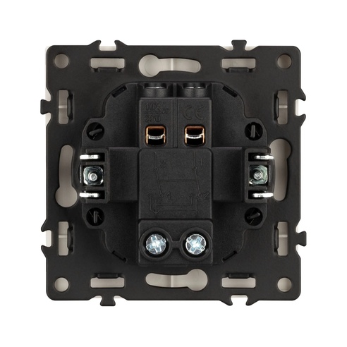Механизм выключателя одноклавишный перекрёстный SWT-NOBE-MKX1-SFPL-CA (230V, 10A) (Arlight, Кашемир)