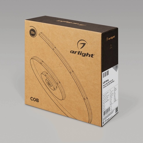 Лента светодиодная COB-X480-8mm 48V Day4000 (10 W/m, IP20, 50m PRO REEL) (Arlight, -)