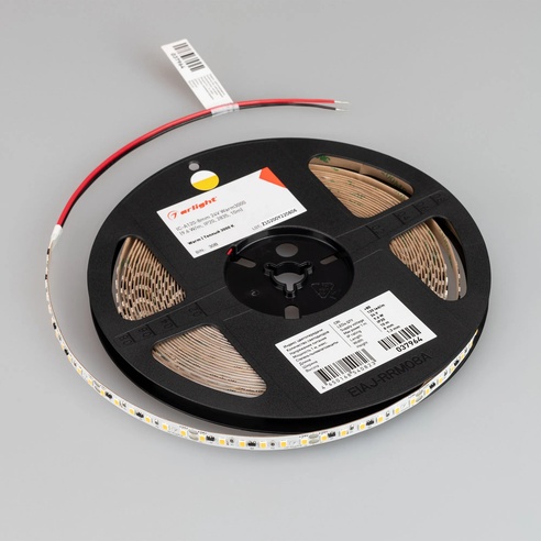 Лента светодиодная IC-A120-8mm 24V Warm3000 (9.6 W/m, IP20, 2835, 10m) (Arlight, стабилизированная)