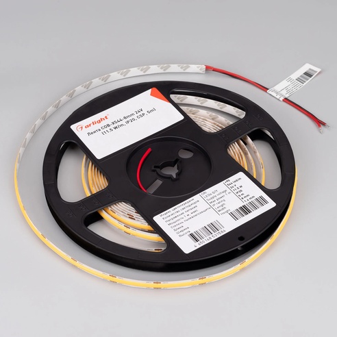 Лента светодиодная COB-X544-8mm 24V Warm3000 (11.5 W/m, IP20, 5m) (Arlight, -)