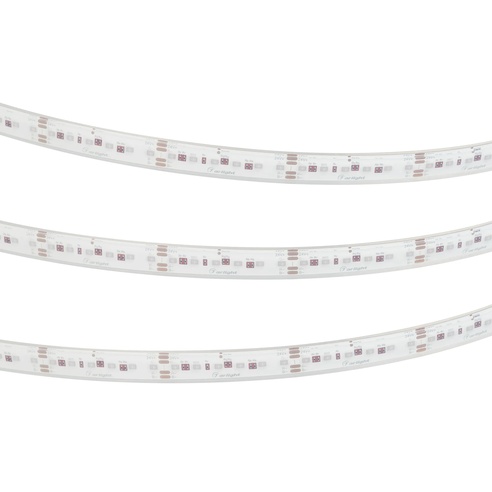 Лента герметичная DOT-PFS-X120-12mm 24V RGB (14 W/m, IP68, 5m) (Arlight, 5 лет)
