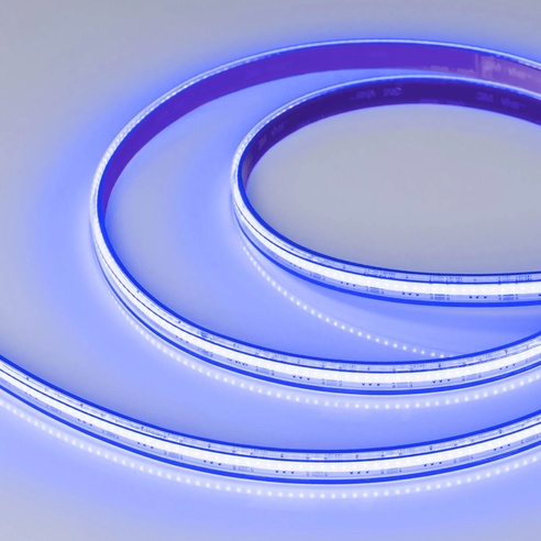 Лента светодиодная герметичная COB-PS-X840-12mm 24V RGB (16 W/m, IP67, CSP, 5m) (Arlight, -)