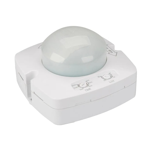 Датчик NAVE-PIR-UP-S102x102-500W-WH (230V, 2.17A, MULTI) (Arlight, IP20 Пластик, 5 лет)