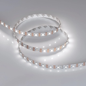 Лента светодиодная SPI-B60-10mm 12V White6000-PX1-RAM (9.3 W/m, IP20, 5060, 5m) (Arlight, бегущий огонь)