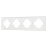 Рамка пластиковая FRM-TENDO-SFPL-4-WH (Arlight, -)