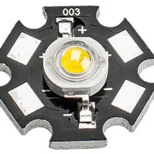 Мощный светодиод ES-STAR-3W Blue (ANR, STAR type)