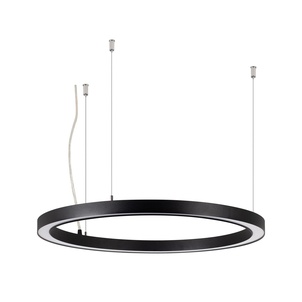 Светильник SP-CIRCLE-HANG-O3535-D600-35W Warm3000 (RAL9005, 120 deg, 230V) IP40 LED (Arlight, Алюминий)