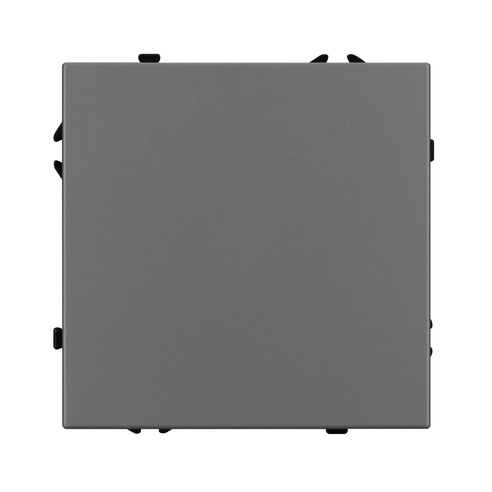 Механизм выключателя одноклавишный проходной SWT-NOBE-MKP1-SFPL-GR (230V, 10A) (Arlight, -)