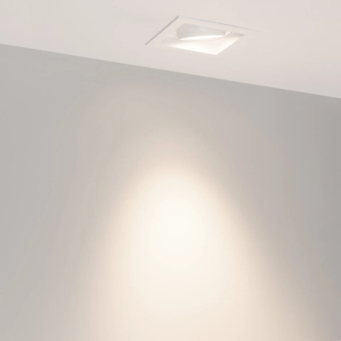 Светильник MS-VORTEX-BUILT-S117x117-20W Day4000 (WH-WH, 40 deg, 230V) (Arlight, IP20 Металл, 5 лет)