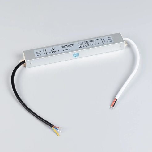 Блок питания ARPV-24040-D (24V, 1.7A, 40W) (Arlight, IP67 Металл, 3 года)