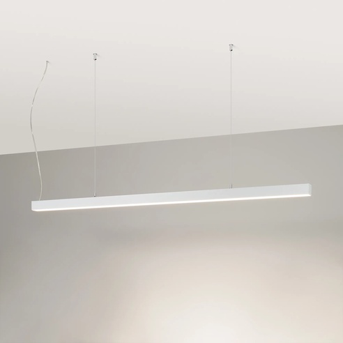 Светильник SP-LINE-HANG-5050-L1460-46W Day4000 (WH, 120 deg, 230V) IP33 (Arlight, Металл)
