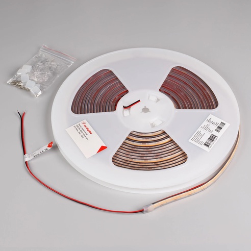 Лента светодиодная герметичная COB-PS-X560-12mm 24V Warm2700 (9.6 W/m, IP67, 10m) (Arlight, 5 лет)