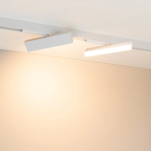 Светильник MAG-FLAT-FOLD-25-S400-12W Warm3000 (WH, 100 deg, 24V) (Arlight, IP20 Металл, 3 года)