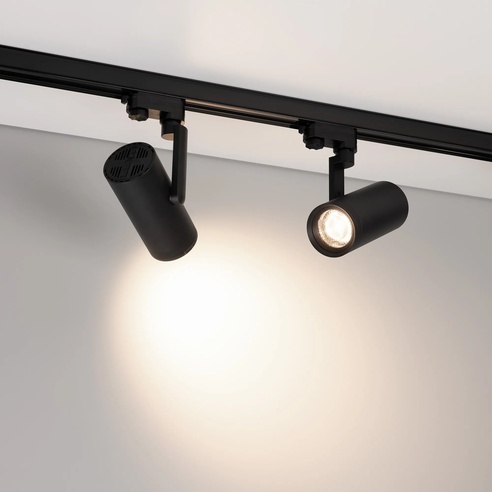 Светильник LGD-URANUS-4TR-R75-18W/25W Warm3500-MIX (BK, 20-50 deg, side holder, 230V) (Arlight, IP20 Металл, 5 лет)