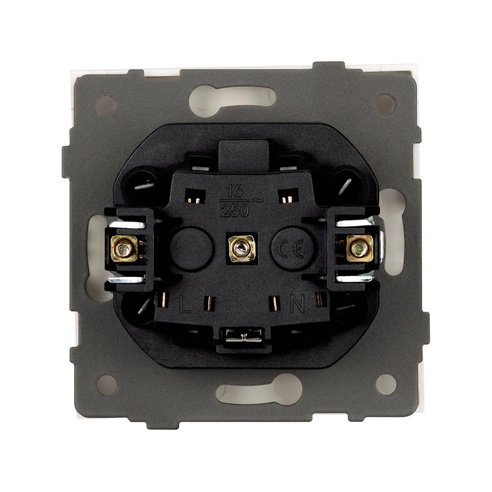 Механизм розетки влагозащищённый SCT-TENDO-MCP-PL-WH (230V, 16A) (Arlight, -)