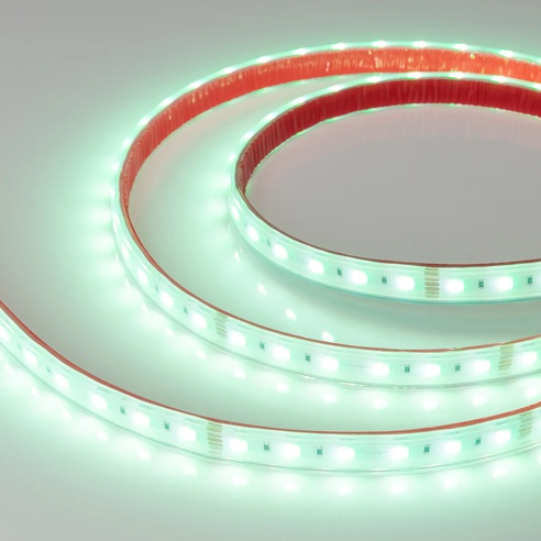 Лента светодиодная RTW-PS-B60-14mm 24V RGBW-White-4-in-1 (19.2 W/m, IP67, 5060, 5m) (Arlight, 19.2 Вт/м, IP67)