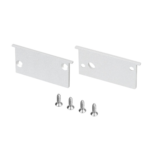 Комплект заглушек SL-BEVEL-W32-F (Arlight, Алюминий)